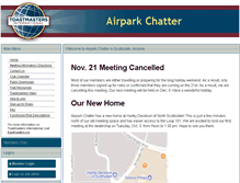 Tablet Screenshot of airparkchatter.org
